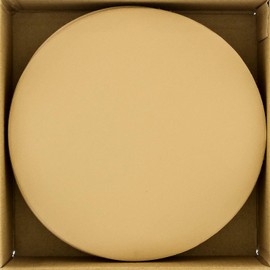 Dura-Gold - Premium - 500 Grit 6" Gold Hook & Loop No Hole Sanding Discs for DA Sanders - Box of 50 Sandpaper Finishing Discs for Automotive and Woodworking