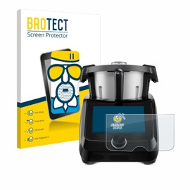 BROTECT Anti-glare protective glass for SilverCrest Monsieur Cuisine Smart Black Edition protective film tempered glass matt [scratch resistant 9H, anti-reflection]
