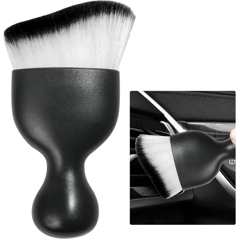 Ziciner 2 Piezas Cepillo para Detallado de Auto, Cerdas Suaves