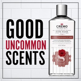 Cremo Rich-Lathering Bourbon & Oak Body Wash, A Sophisticated Blend of Distillers Spice, Fine Bourbon and White Oak, 16 Fl Oz