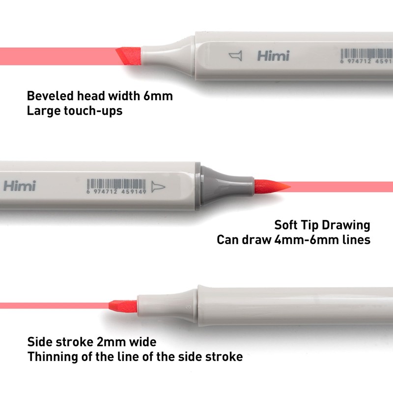 HIMI CC Marker Set Gift Box, Go To Museum Alcohol