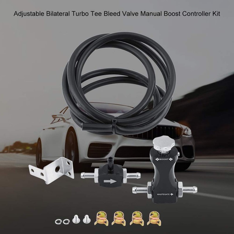 KSTE Boost Controller - Adjustable Bilateral Turbo Tee Bleed Valve,
