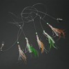 5 Set Octopus Simulation Fishing Rigs Luminous Fishing Lure Bait
