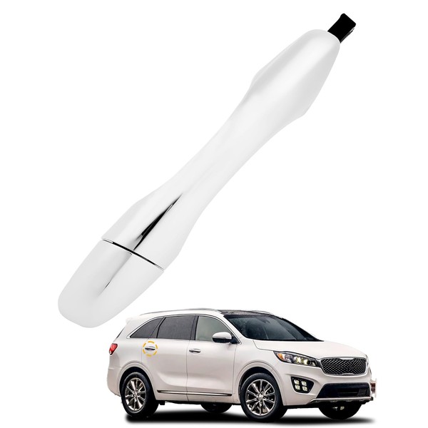 Rear Right Door Handle w/End Cap Cover, Compatible with 2016-2020