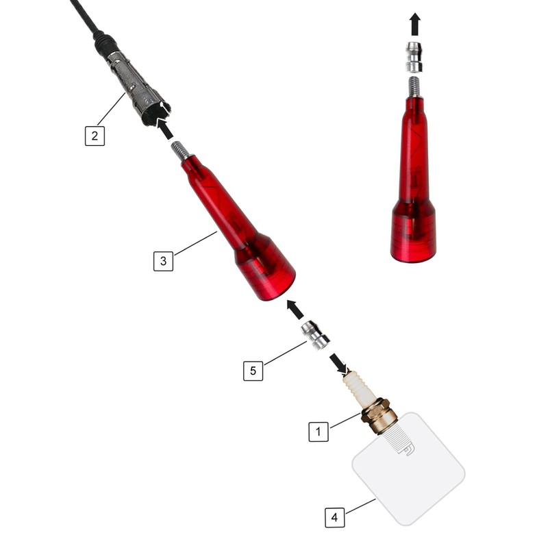 4 x Universal Spark Plug Tester / Ignition Spark Tester