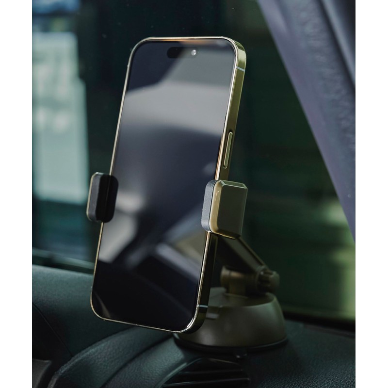 Gordon Miller Car One-Push Q-Ban Smartphone Holder, Olive Drab, 1735843