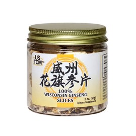 USTCM Wisconsin American Ginseng Slices (2oz)