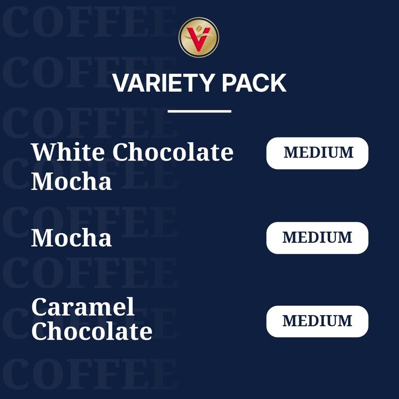 Victor Allen's Coffee Mocha Variety Pack (White Chocolate Mocha, Mocha,