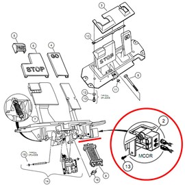 MCOR Potentiometer MCOR Accelerator for Club Car Precedent Golf Carts (2004-2011) MCOR Motor Controller Replace 1033279-01 or 102528501