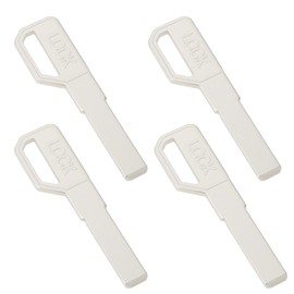 LT Easiyl Fingerabdruck-Passwortschloss, Schlüsselrohlinge, 7,8 x 2,25 mm, geeignet für Schlösser mit Super-D-Architektur, 4 Stück