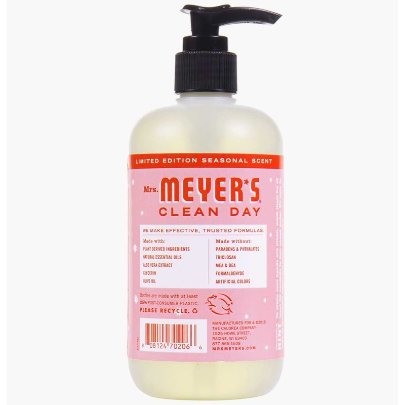 Mrs. MEYER'S Liquid Hand Soap Peppermint, 12.5 Fl Oz. (Pack