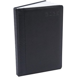 Book Calendar 2025 A5 Leather Look Elegant Calendar 2025 Book Calendar Diary 2025 A5 in Hardcover Cover Executive Planner 2025 A5 Daily Planner with Annual Calendar 2025