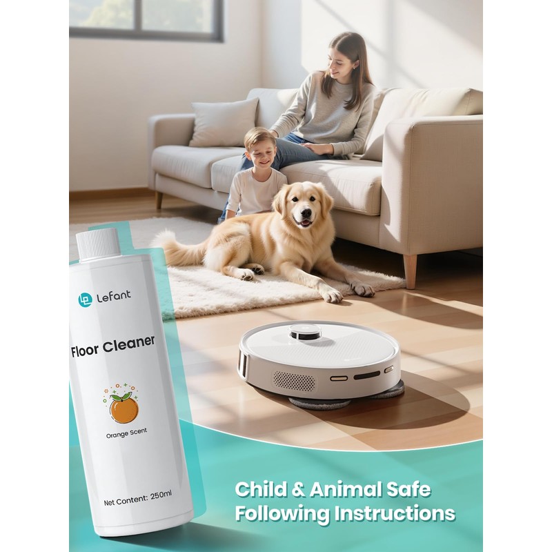 Lefent Floor Cleaning Solution 250mL for LS100 Wet Dry Vacuum/M3