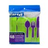 Heavy Duty Plastic Cutlery Set 96 pieces ( 32 spoons,