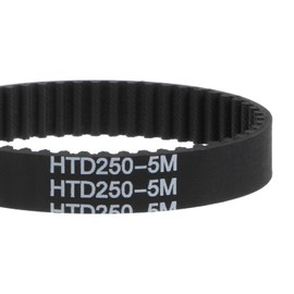 Kozelo HTD5M Rubber Timing Belts - [ 15mm Width x 250mm Pitch Length] Closed Loop Industrial Timing Belts Fit for 3D Printers, 50 Teeth
