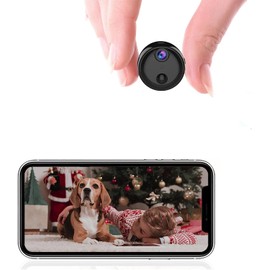 QZTCAMERA WIFI Small Camera, Security Camera, Built-in AI Human Body Detection Function, 4K Image Quality, 180 Days Standby, 8 Hours Long Time Recording on Full Charge, Recording Function, 160° Wide