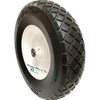 Flat Free 4.80/4.00-8 Wheelbarrow Wheel, 4" Centered Hub (3/4" Semi-Precision