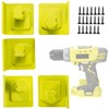 5 Packs Tool Holder Dock Mount for Ryobi 18V Drill