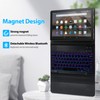 FunYaung Backlit Keyboard Case for Fire HD 10/10 Plus Tablet