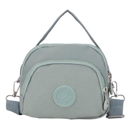 FAVORTALK Nylon Crossbody Bags for Women Waterproof Multi Pocket Cross Body Handbags Casual Printed Canvas Messenger Bags for Ladies Girls - B18505