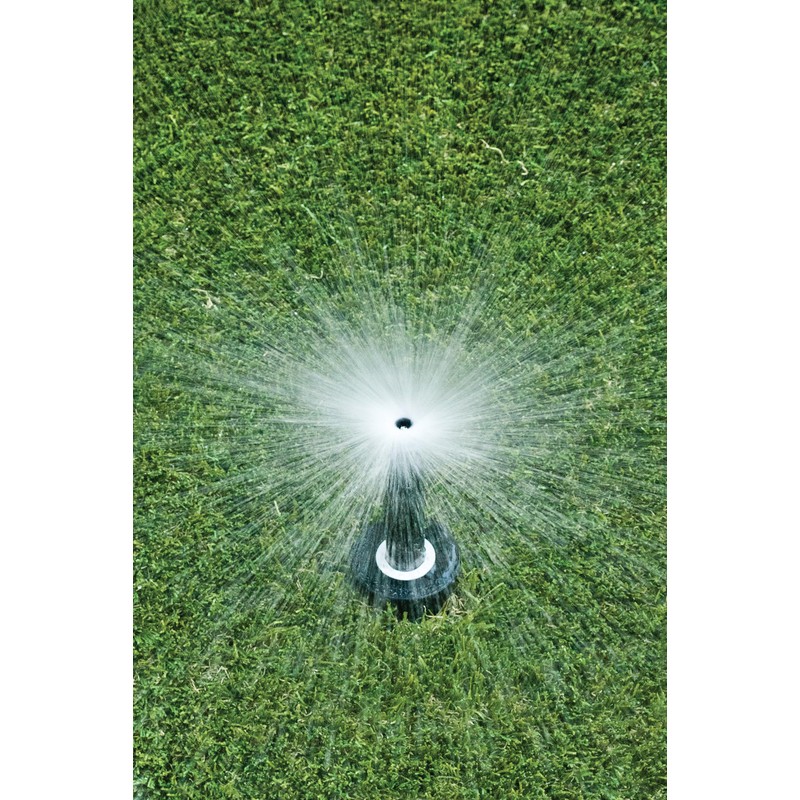 Rain Bird 1802AP4 Professional Pop-Up Sprinkler, Adjustable 0-360° Pattern, 3'