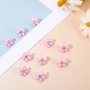 Pack of 10 Pink Small Flowers Hair Clips, Elegant Hair