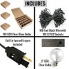 100 Foot Outdoor String Lights - 105 G50 Clear 2"