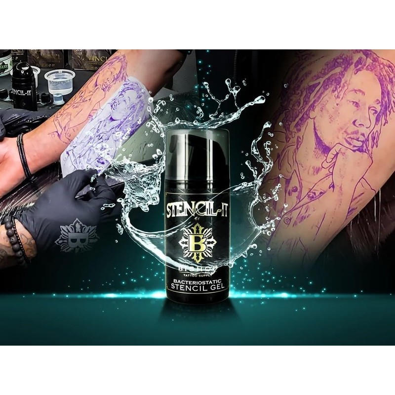 BISHOP TATTOO SUPPLY- Gel de transferencia para tatuajes