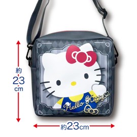 Hatayama Shoji Sanrio Printed Pochette with Clear Window, Favorite Chromi, Size: Approx. 9.1 x 9.1 x 2.8 inches (23 x 23 x 7 cm) 34202177