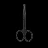 Unbranded Tweezers (2 Pcs) Scissor Tweezers Shaped Eyebrow Straight Tip