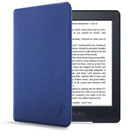 Forefront Cases Kobo Nia Case - Lightweight Kobo Nia Case - Lightweight & Thin Protective Cover for Kobo Nia with Auto Sleep Wake Function, Shell Design Bag - Royal Blue