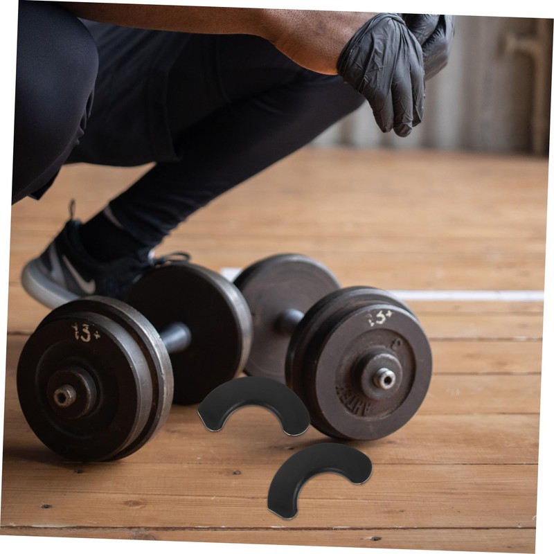 Totority 20pcs Dumbbell Holders Shockproof Fitness Tool Durable Workout Pads