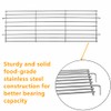 22 Inch Griddle Wind Guard/Wind Screen and Warming Rack for