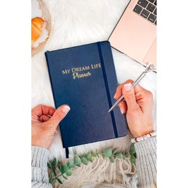 Daily, Weekly & Monthly Life Planner Perfect for 2025 to Help You Achieve Your Goals and Increase your Productivity, A5 Hardcover Undated 6 months Diary with Stickers & Gift Box