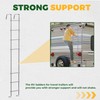 ECOTRIC RV Exterior Ladder for Travel Trailers Universal RV Motorhome