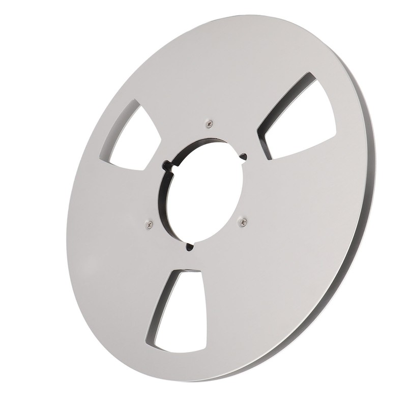 1/4 10 Inch Empty Tape Reel Aluminum Alloy Reel Tape