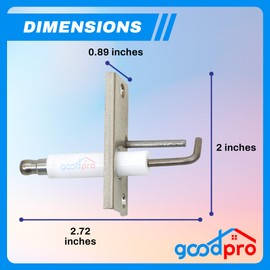 GoodPro Commercial Dryer Electrode Spark Igniter (4 PCs) Part# 70032801P - Replacement & Compatible with Some Speed Queen Dryers