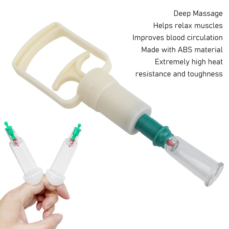 Cupping Therapy Pump Set Professional Lower Blood Pressure Acupoint Chinese