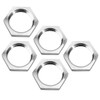5Pcs/Set M22 x 1.5mm Hex Lock Nut Pipe Fitting Female