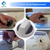 2PC 202133 Timer Knob Compatible with Speed Queen Washer Replace