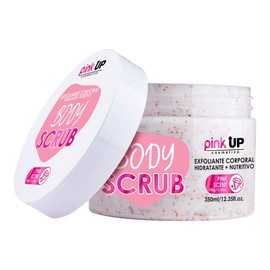 Pink Up | Body Scrub | Exfoliante corporal suave | Exfoliación profunda sin dañar la piel | Deja una sensación fresca y uniforme | Exfoliante corporal | Skin care | 300 ml | Modelo PKSK59