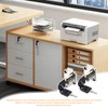 Cabinet Lock with Key, Pack of 6 Security Cabinet Lock,