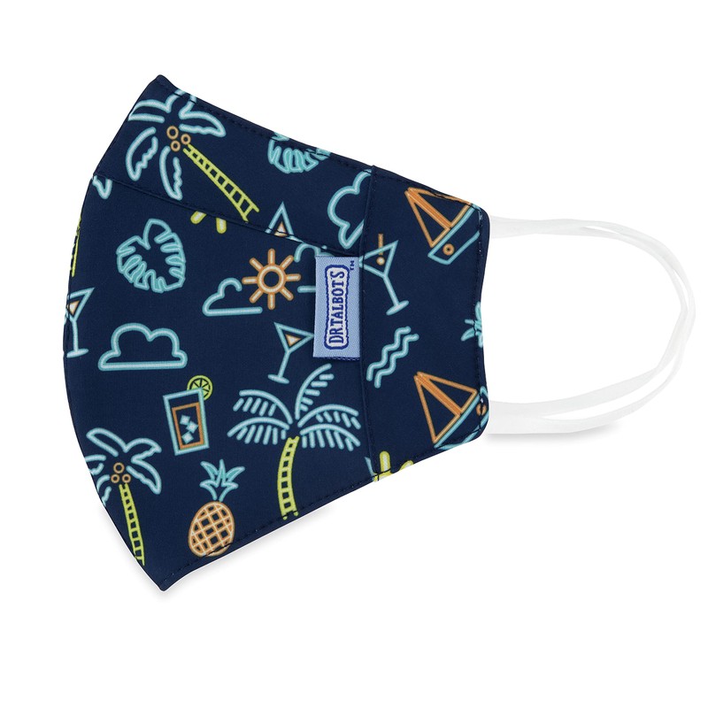 Dr. Talbot's Adult Washable Cup-Shaped Cloth Face Mask for Personal