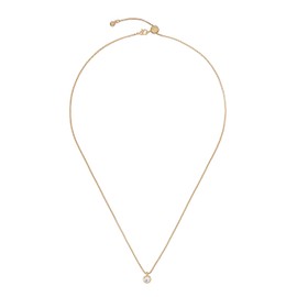 Ted Baker Sininaa Crystal Pendant Necklace For Women (Gold/Crystal)