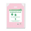 Heiko #6959102 Bio Handy Bags, 100 Pieces, S Gingham 2P