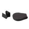 Billiard Chalk Holder Leather Portable Pool Cue Chalk Case with