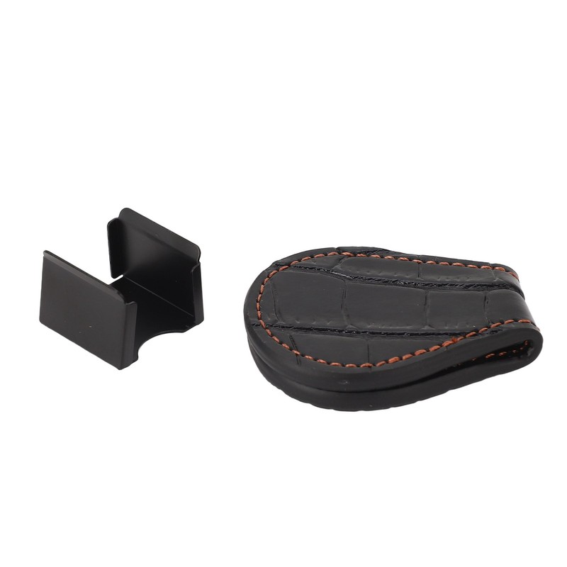 Billiard Chalk Holder Leather Portable Pool Cue Chalk Case with