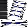 ORANZI Reading Glasses Men - 5 pack TR90 Reading Glasses