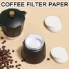 600 PCS Round Coffee Filter, Unbleached Natural Coffee Filter for