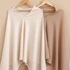 Konssy Nursing Cover for Breastfeeding, Soft & Breathable Privacy Poncho,